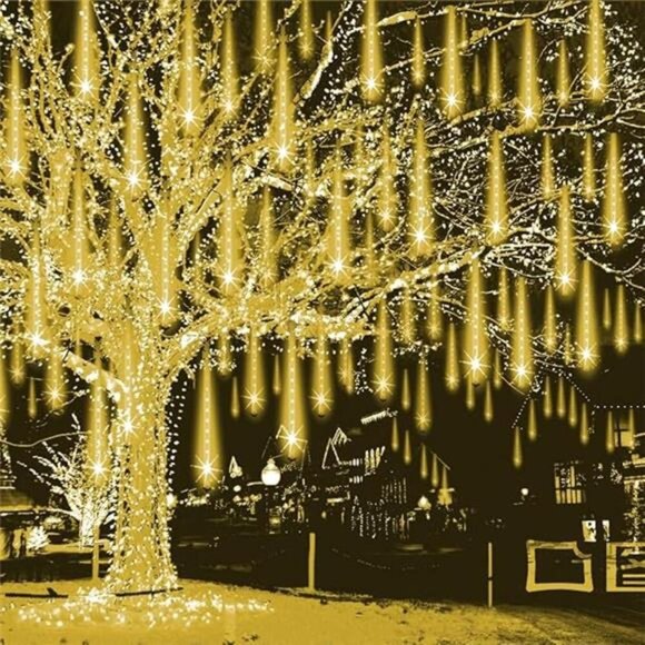 Christmas Lights Outdoor, Falling Rain Lights Meteor Shower Lights 12 inch - Picture 7 of 7